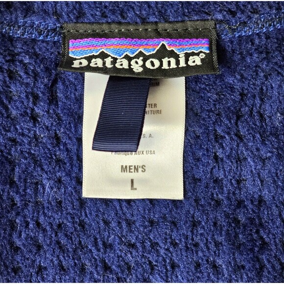 Patagonia VTG Polartec R4 Pile Fleece Regulator Synchilla Mens L 1990s USA Read* - Picture 12 of 16